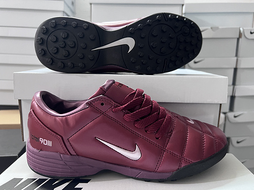 (Arrived - Children/Women/Men's Shoes) Nike T90 Series MD Bottom Grass Nail Football Shoes NIKE T90 
