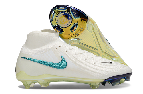 Arrived 39-45) Nike High Top Waterproof Full Knitted Moon Shadow FG Football Shoes NIKE PHANTOM LUNA