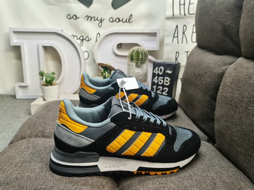 122D Adidas Originals ZX 600 Hd functional technology style retro sports and leisure shoes. This adi