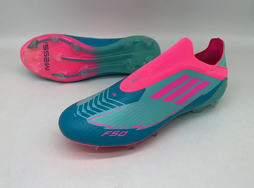 Arrival 39-45) Adidas F50 Laceless Full Knitted Waterproof FG Football Shoes Adidas F50 Elite Lacele