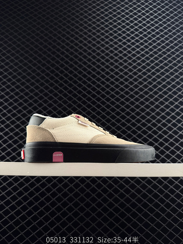 Vans Skate Rowan Pro Brown Classic Versatile Lightweight and Comfortable Professional Skateboarding 