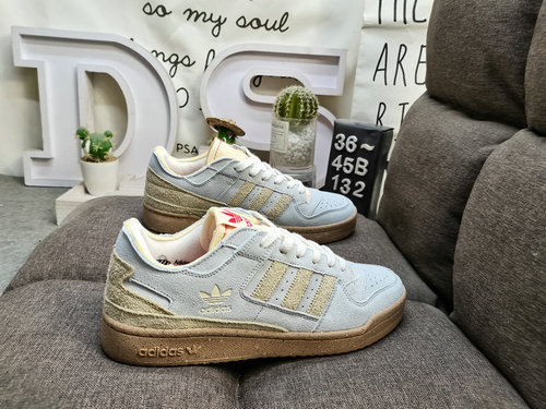 132D Adidas ORIGINALS Forum CL JI0488 low top versatile trendy casual sports board shoes. Based on t