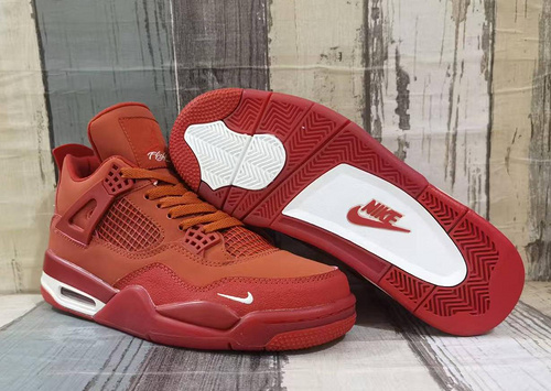 JORDAN 4 Red Brick Men's Shoes 40-47