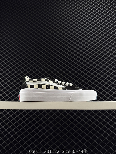 Vulcanization process for Wansi/VANS SK8-LOW classic black and white/checkerboard low top casual vul
