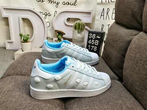 178D Adidas Three Leaf Clover Originals Superstar Shell Head Classic Versatile Casual Sports Board S