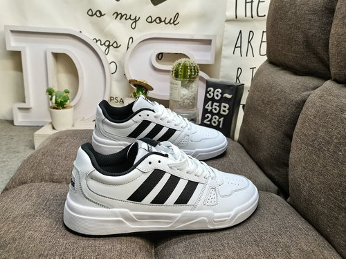 281D company level ✅ Adidas LITE BALLER Adidas Fabric Synthetic Leather Comfortable and Versatile Ba