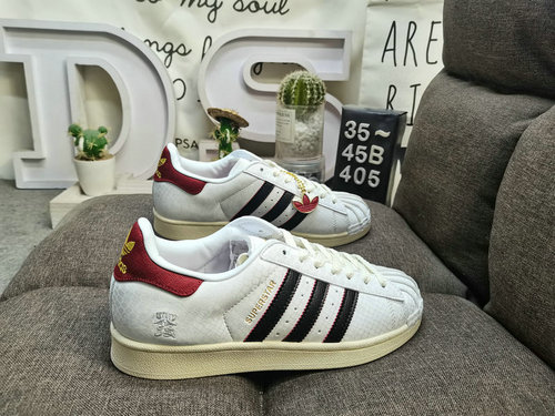 405D Adidas Three Leaf Clover Originals Superstar JR36 Shell Head Classic Versatile Casual Sports Bo