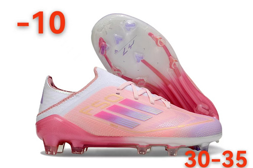 Children's shoes 30-35) Adidas F50 (children's shoes) Knitted waterproof with shoelaces FG sole 30-3
