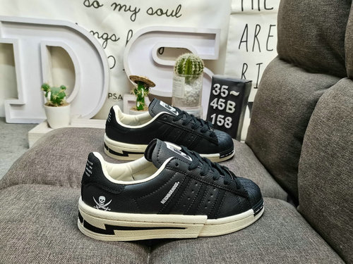 158D Adidas Originals SUPERSTAR IE6116 Shell Head Classic Versatile Casual Sports Board Shoes High D