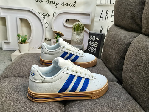 281DAdidas DAILY 4.0 men's and women's retro versatile casual board shoes are classic, comfortable, 