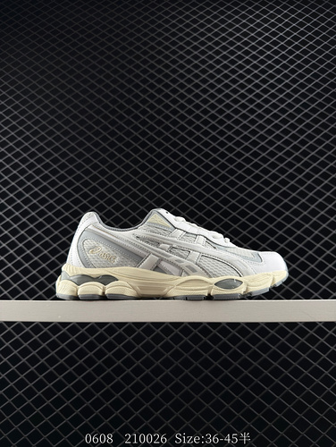 company level ✅ ASICS/ASICS GEL-NYC 2055 Breathable Mesh Upper with Partial Synthetic Leather Materi